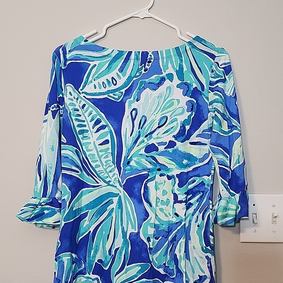 Lilly Pulitzer Sophie Ruffle Dress S - Picture 5 of 8